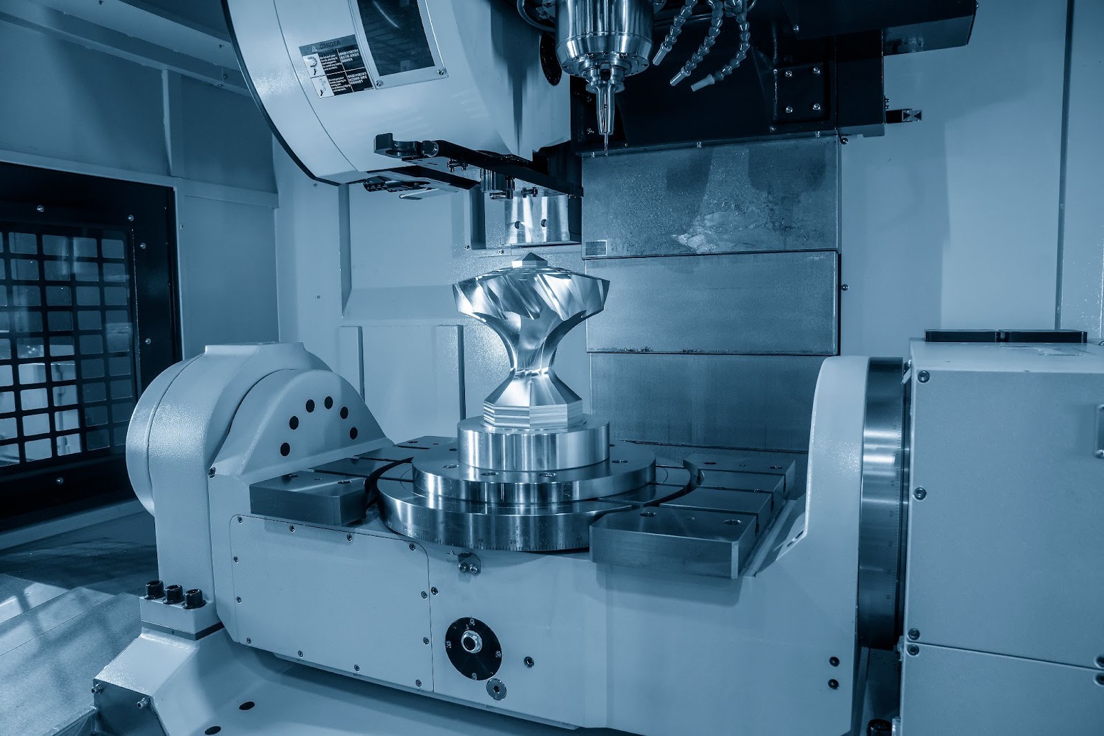 Key components of 5-axis CNC machines